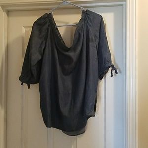 Cato Denim off shoulder cute top